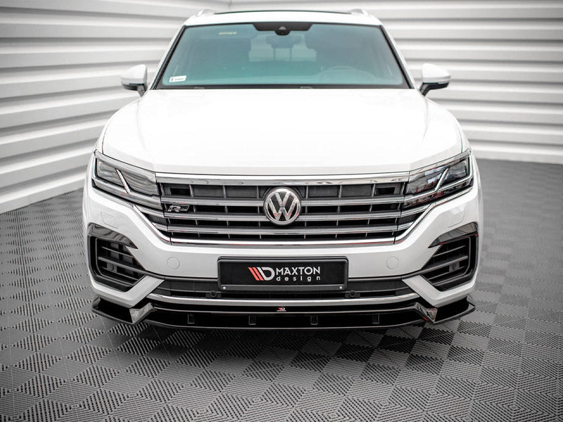 Maxton Design - FRONT SPLITTER VW TOUAREG R-LINE MK3 (2018-2023)
