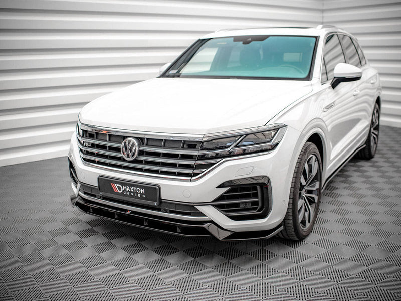 Maxton Design - FRONT SPLITTER VW TOUAREG R-LINE MK3 (2018-2023)