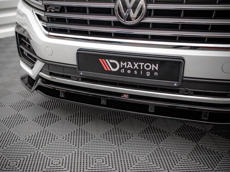 Maxton Design - FRONT SPLITTER VW TOUAREG R-LINE MK3 (2018-2023)