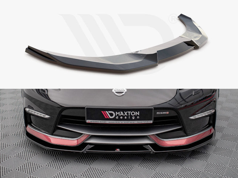Maxton Design - FRONT SPLITTER V.2 NISSAN 370Z NISMO FACELIFT (2014-2020)