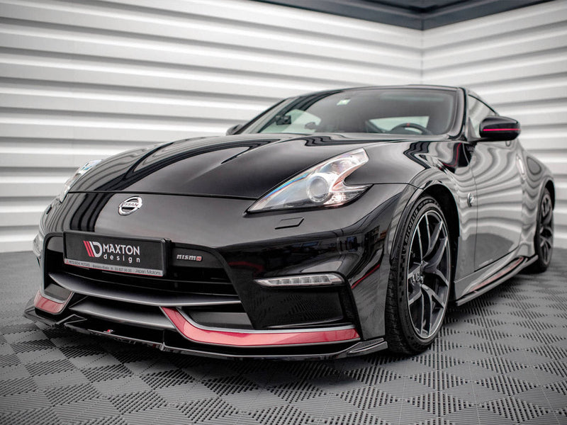 Maxton Design - FRONT SPLITTER V.2 NISSAN 370Z NISMO FACELIFT (2014-2020)