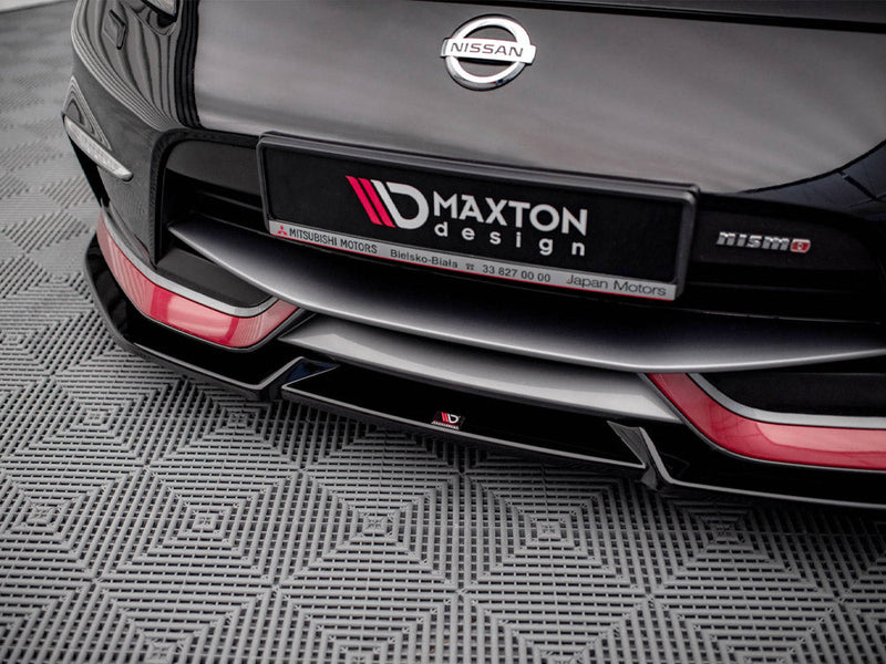 Maxton Design - FRONT SPLITTER V.2 NISSAN 370Z NISMO FACELIFT (2014-2020)