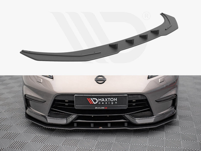 Maxton Design - STREET PRO FRONT SPLITTER NISSAN 370Z NISMO FACELIFT (2014-2020)