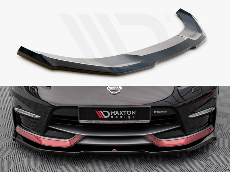 Maxton Design - FRONT SPLITTER V.1 NISSAN 370Z NISMO FACELIFT (2014-2020)
