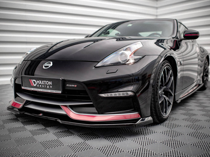 Maxton Design - FRONT SPLITTER V.1 NISSAN 370Z NISMO FACELIFT (2014-2020)