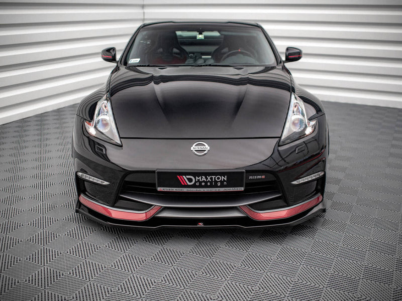 Maxton Design - FRONT SPLITTER V.1 NISSAN 370Z NISMO FACELIFT (2014-2020)