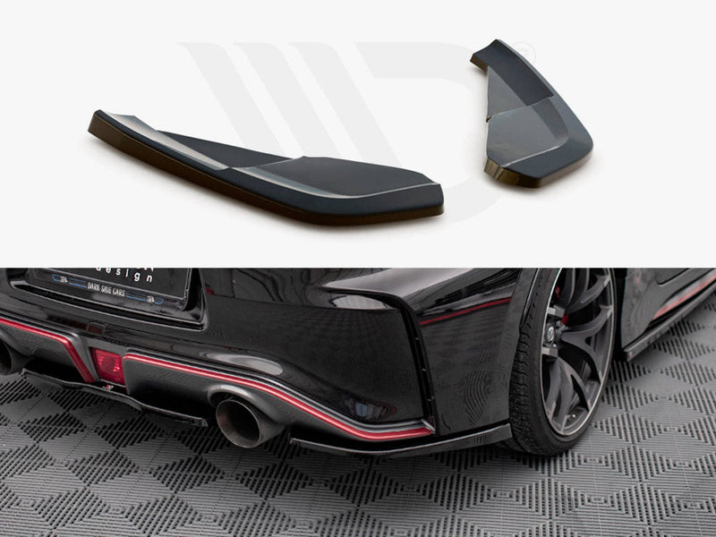 Maxton Design - REAR SIDE SPLITTERS NISSAN 370Z NISMO FACELIFT (2014-2020)