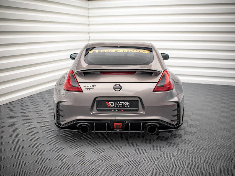 Maxton Design - STREET PRO REAR SIDE SPLITTERS NISSAN 370Z NISMO FACELIFT (2014-2020)