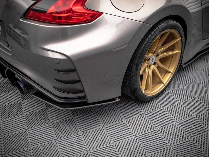 Maxton Design - STREET PRO REAR SIDE SPLITTERS NISSAN 370Z NISMO FACELIFT (2014-2020)