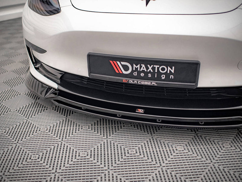 Maxton Design - FRONT SPLITTER V.3 TESLA MODEL 3 (2017-2023)