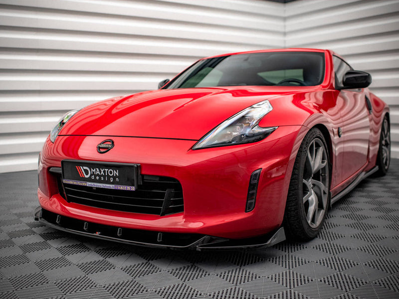 Maxton Design - FRONT SPLITTER V.2 NISSAN 370Z FACELIFT (2012-2020)
