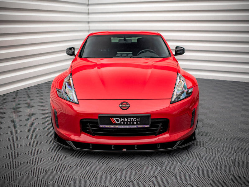 Maxton Design - FRONT SPLITTER V.2 NISSAN 370Z FACELIFT (2012-2020)