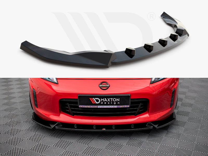 Maxton Design - FRONT SPLITTER V.3 NISSAN 370Z FACELIFT (2012-2020)