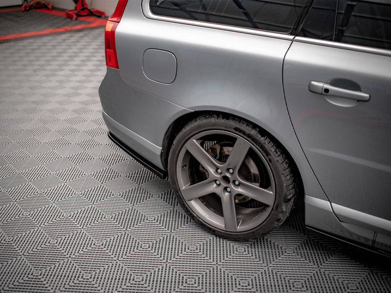 Maxton Design - REAR SIDE SPLITTERS VOLVO V70 MK3 (2007-2013)