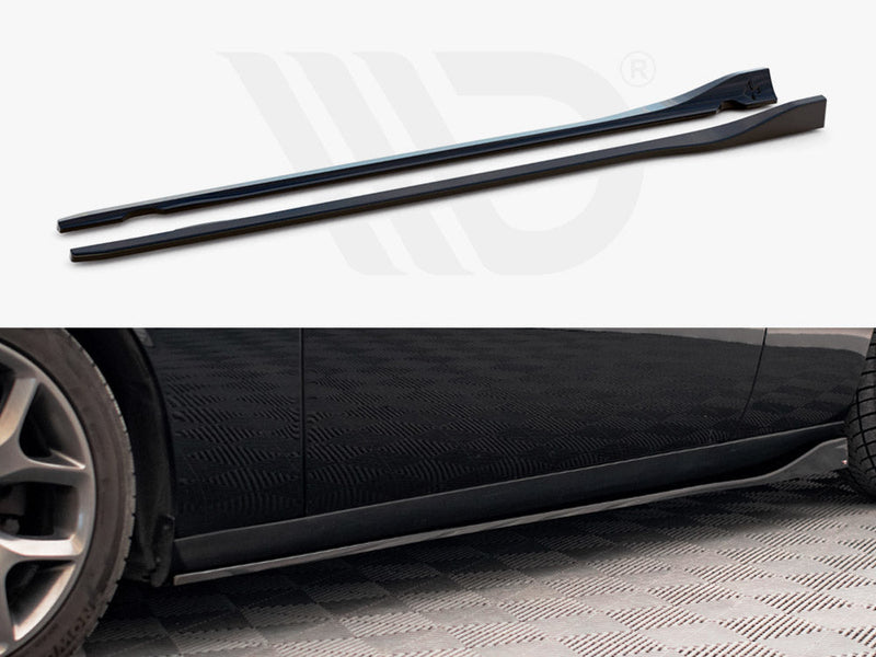 Maxton Design - SIDE SKIRTS DIFFUSERS DODGE CHALLENGER RT MK3 FACELIFT (2014-)
