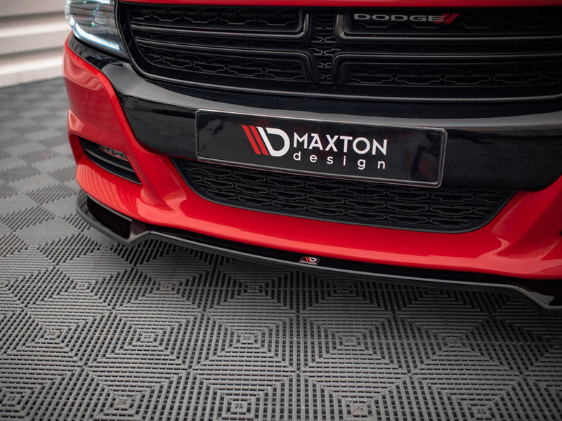Maxton Design - FRONT SPLITTER V.2 DODGE CHARGER RT MK7 FACELIFT (2014-2023)