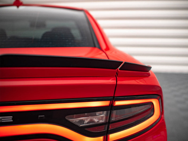 Maxton Design - SET OF SPOILER CAPS DODGE CHARGER RT MK7 FACELIFT (2014-)