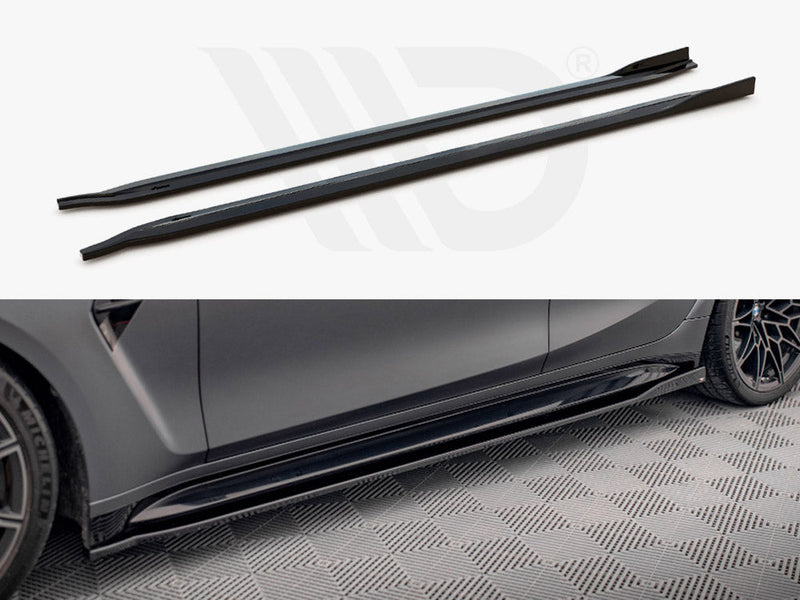 Maxton Design - SIDE SKIRTS DIFFUSERS V.2 BMW M3 G80 (2021-)