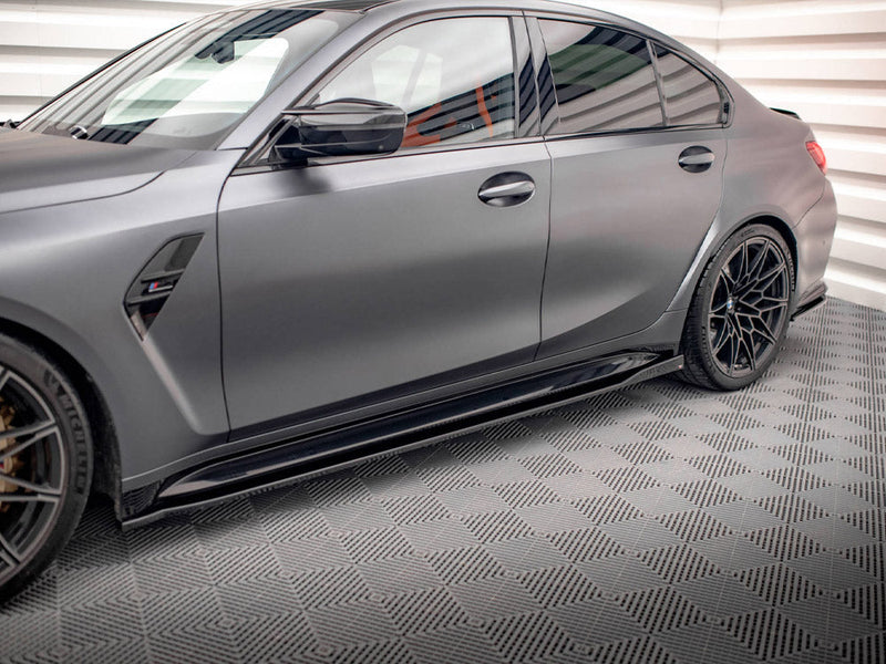 Maxton Design - SIDE SKIRTS DIFFUSERS V.2 BMW M3 G80 (2021-)