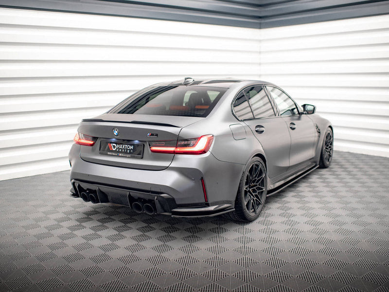 Maxton Design - REAR SIDE SPLITTERS V.1 BMW M3 G80