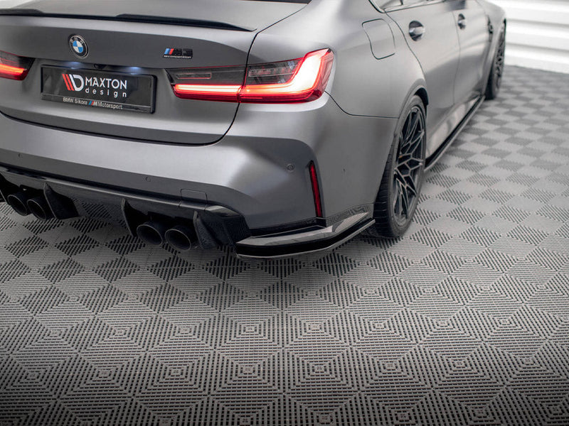 Maxton Design - REAR SIDE SPLITTERS V.1 BMW M3 G80