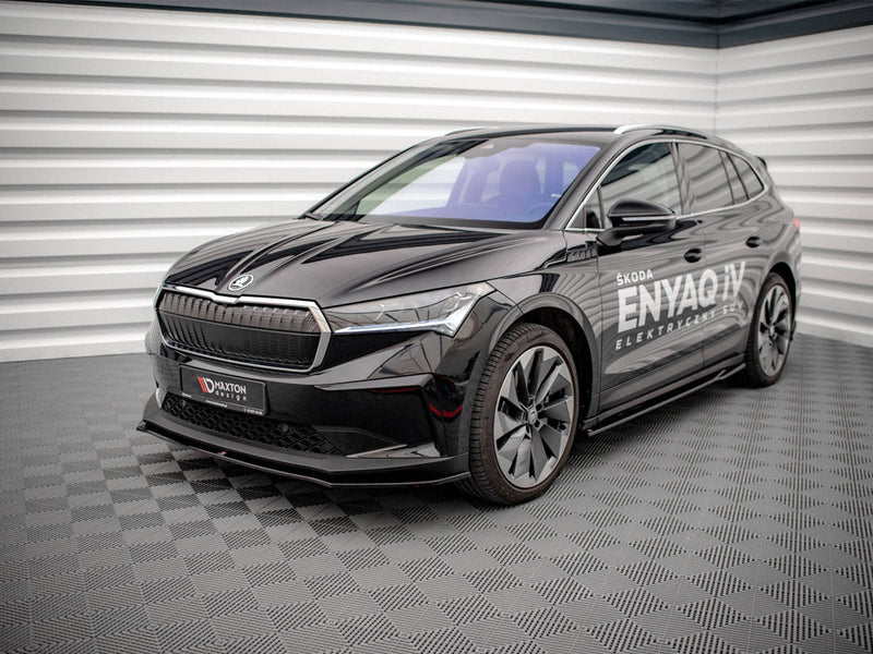 Maxton Design - FRONT SPLITTER V.1 SKODA ENYAQ IV (2020-)