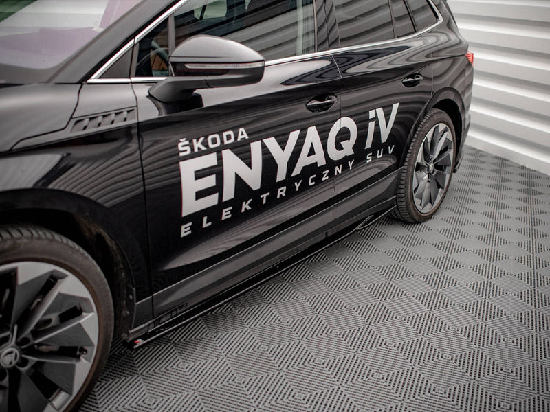 Maxton Design - SIDE SKIRTS DIFFUSERS SKODA ENYAQ IV (2020-)
