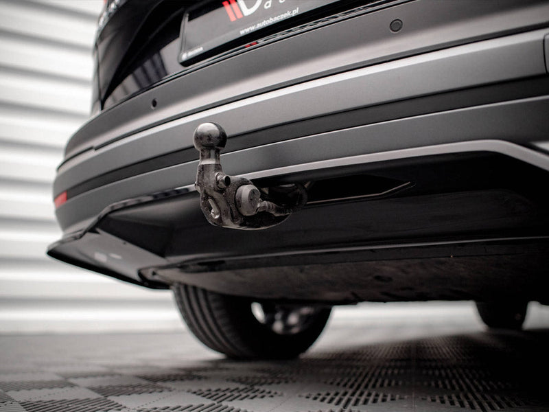 Maxton Design - CENTRAL REAR SPLITTER (VERTICAL BARS) SKODA ENYAQ IV (2020-)