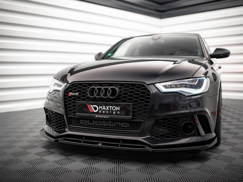 Maxton Design - FRONT SPLITTER AUDI A6 RS6 LOOK C7 (2011-2017)
