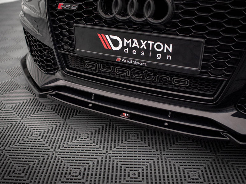 Maxton Design - FRONT SPLITTER AUDI A6 RS6 LOOK C7 (2011-2017)