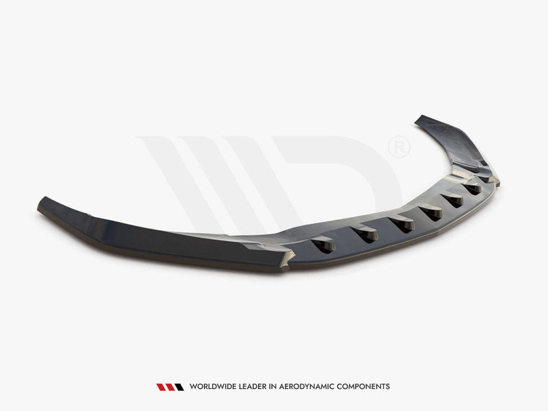 Maxton Design - FRONT SPLITTER V.1 MERCEDES A45 AERO W176 FACELIFT (2015-2018)