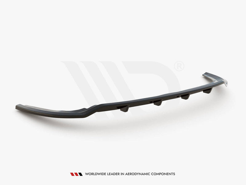 Maxton Design - CENTRAL REAR SPLITTER (VERTICAL BARS) FORD C-MAX MK2 (2010-2014)