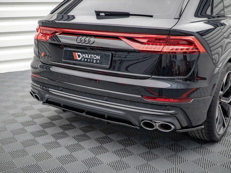 Maxton Design -  Central Rear Splitter (Vertical Bars) V.1 Audi SQ8 Mk1