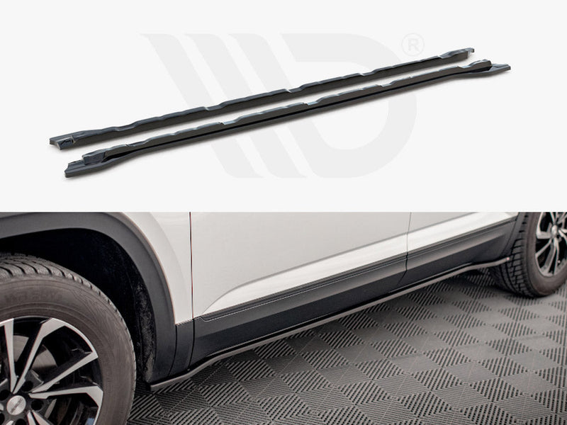 Maxton Design - SIDE SKIRTS DIFFUSERS VW ATLAS CROSS SPORT (2020-)