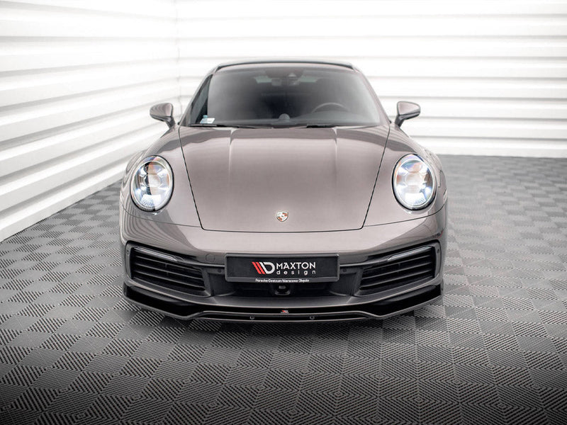 Maxton Design - FRONT SPLITTER PORSCHE 911 CARRERA 4S 992 (2019-)