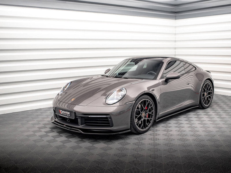 Maxton Design - SIDE SKIRTS DIFFUSERS PORSCHE 911 CARRERA 4S 992 (2019-)