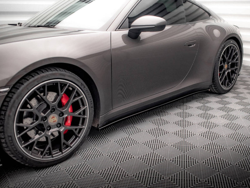 Maxton Design - SIDE SKIRTS DIFFUSERS PORSCHE 911 CARRERA 4S 992 (2019-)