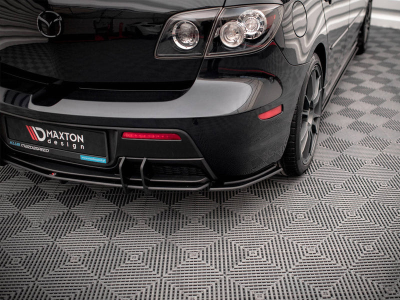 Maxton Design - STREET PRO REAR SIDE SPLITTERS MAZDA 3 MPS MK1 (2006-2008)