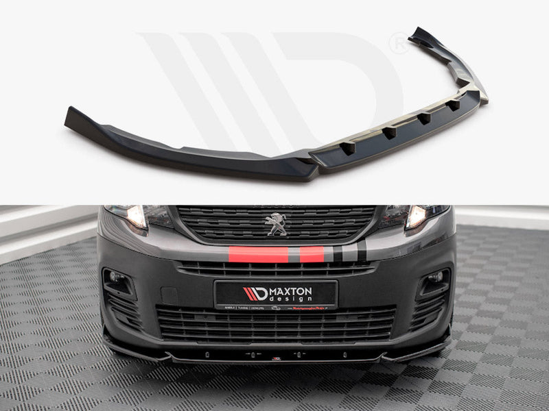 Maxton Design - FRONT SPLITTER PEUGEOT PARTNER MK3 (2018-)