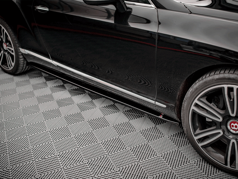 Maxton Design - SIDE SKIRTS DIFFUSERS BENTLEY CONTINENTAL GT V8 S MK2 (2014-2016)