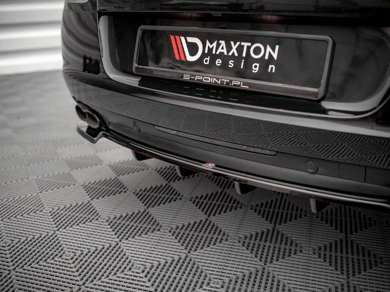 Maxton Design - CENTRAL REAR SPLITTER (VERTICAL BARS) BENTLEY CONTINENTAL GT V8 S MK2 (2014-2016)