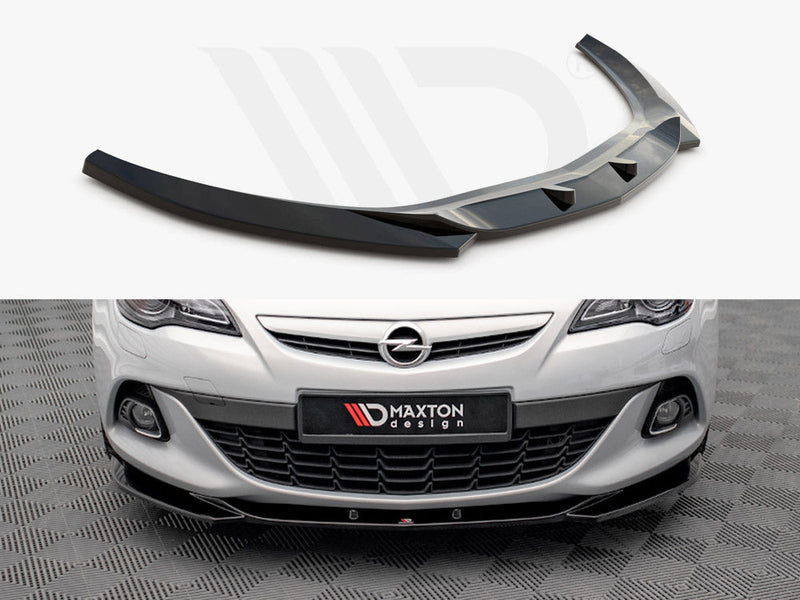Maxton Design - FRONT SPLITTER V.1 OPEL ASTRA GTC OPC-LINE J (2011-2018)