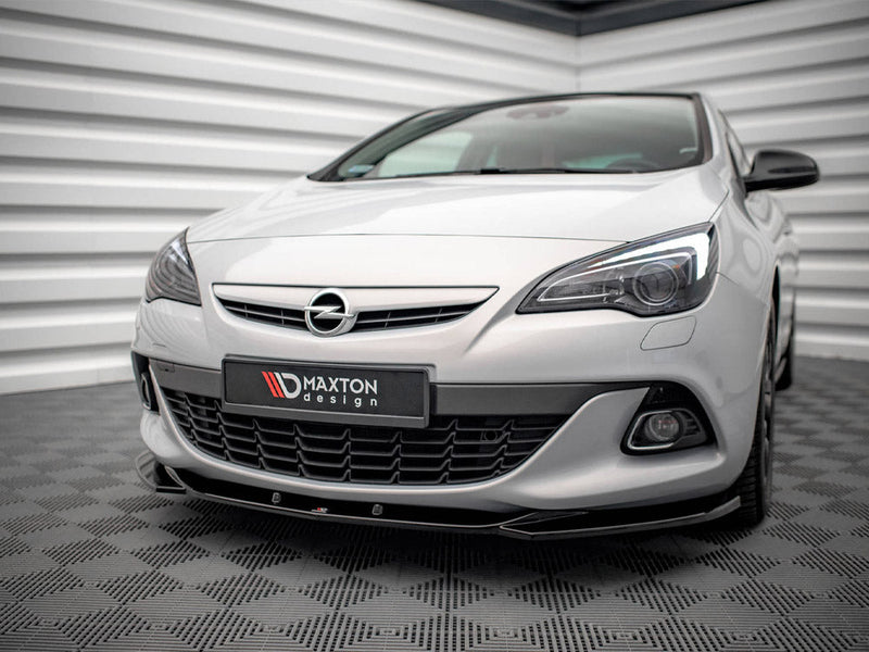 Maxton Design - FRONT SPLITTER V.1 OPEL ASTRA GTC OPC-LINE J (2011-2018)