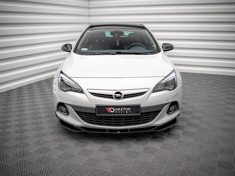 Maxton Design - FRONT SPLITTER V.1 OPEL ASTRA GTC OPC-LINE J (2011-2018)