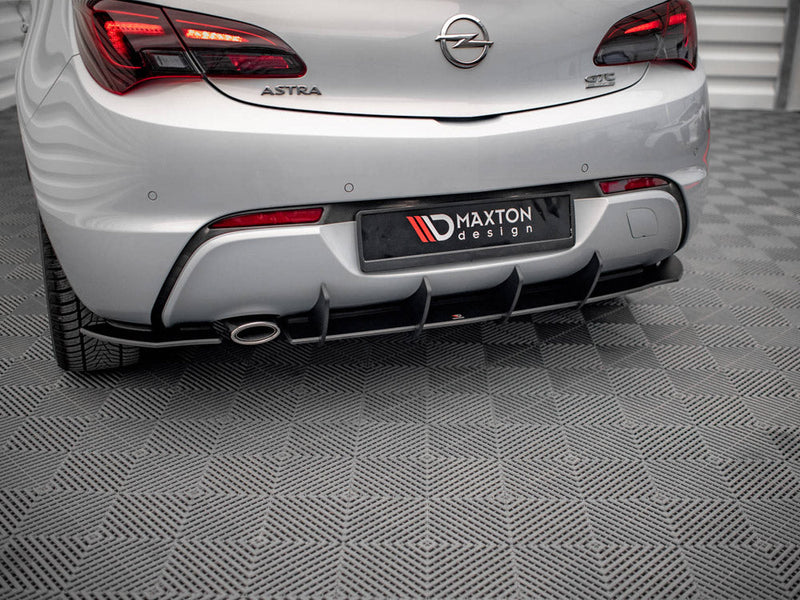 Maxton Design - STREET PRO REAR DIFFUSER OPEL ASTRA GTC OPC-LINE J (2011-2018)