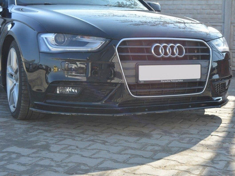 Maxton Design - FRONT SPLITTER V.1 AUDI A4 B8 (FACELIFT)