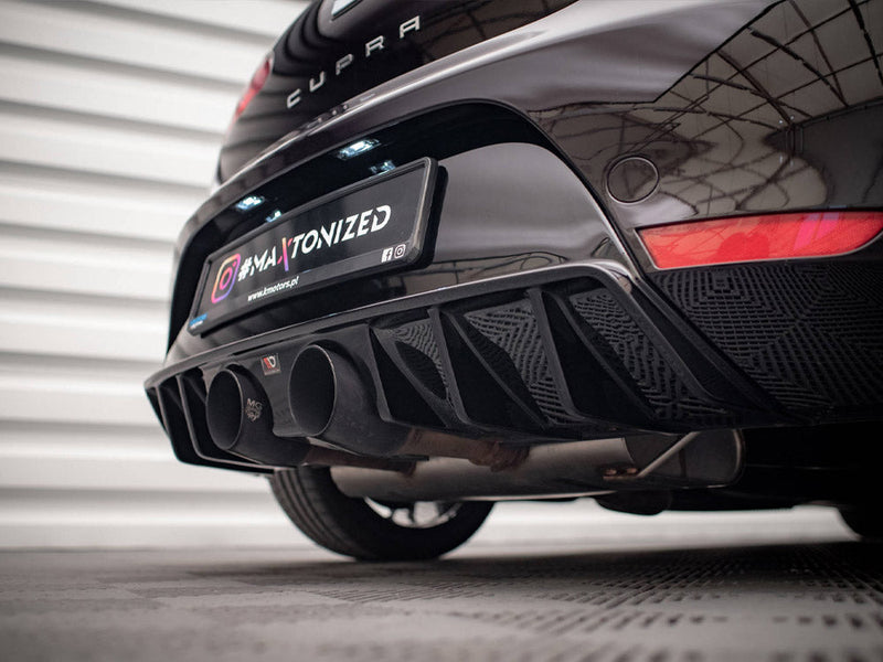 Maxton Design - REAR VALANCE SEAT LEON 2 CUPRA/ FR FACELIFT (2009-2012)