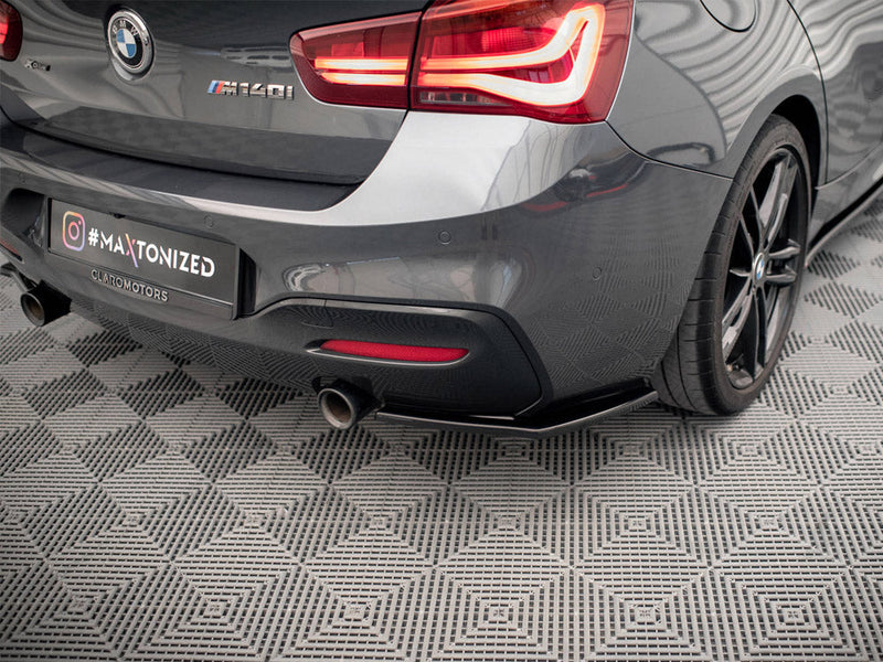 Maxton Design - REAR SIDE SPLITTERS BMW 1 F20/F21 M-POWER (FACELIFT)