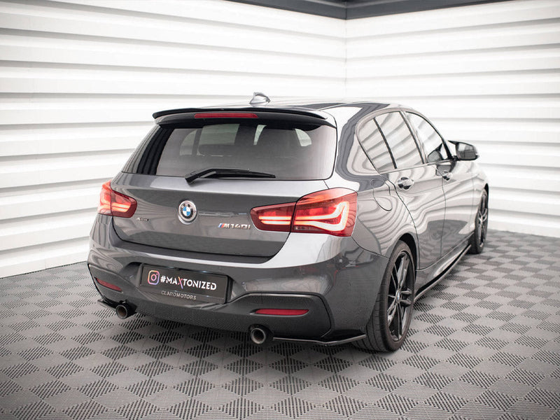Maxton Design - REAR SIDE SPLITTERS V.2 BMW 1 F20/F21 M-POWER FACELIFT (2015-19)