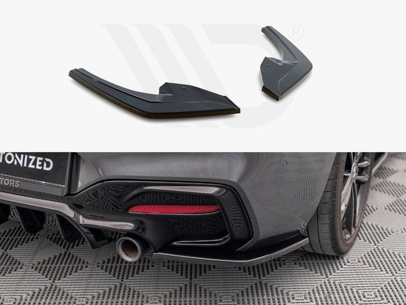Maxton Design - REAR SIDE SPLITTERS V.3 BMW 1 F20 M-POWER FACELIFT